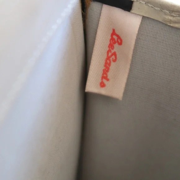 1960s Lee Sands Black and White Chevron Eel Skin Handbag - Picture 15 of 16